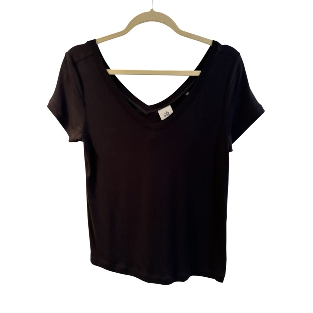 Cabi Relax Escape Tee #5559 navy - Picture 3 of 5